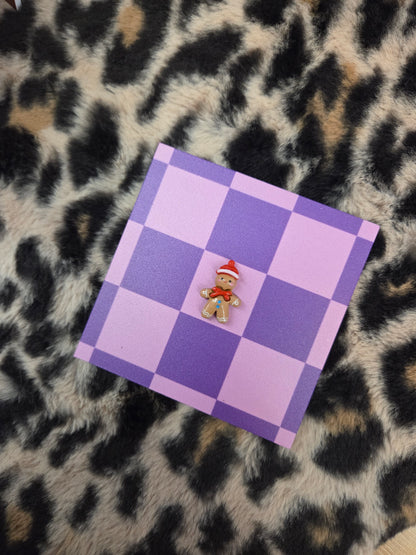 Forex Tegeltje Gingerman - paars/roze