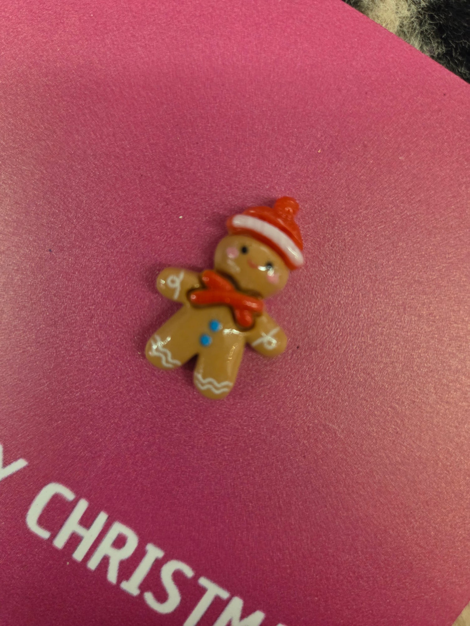 Forex Tegeltje Gingerman - roze