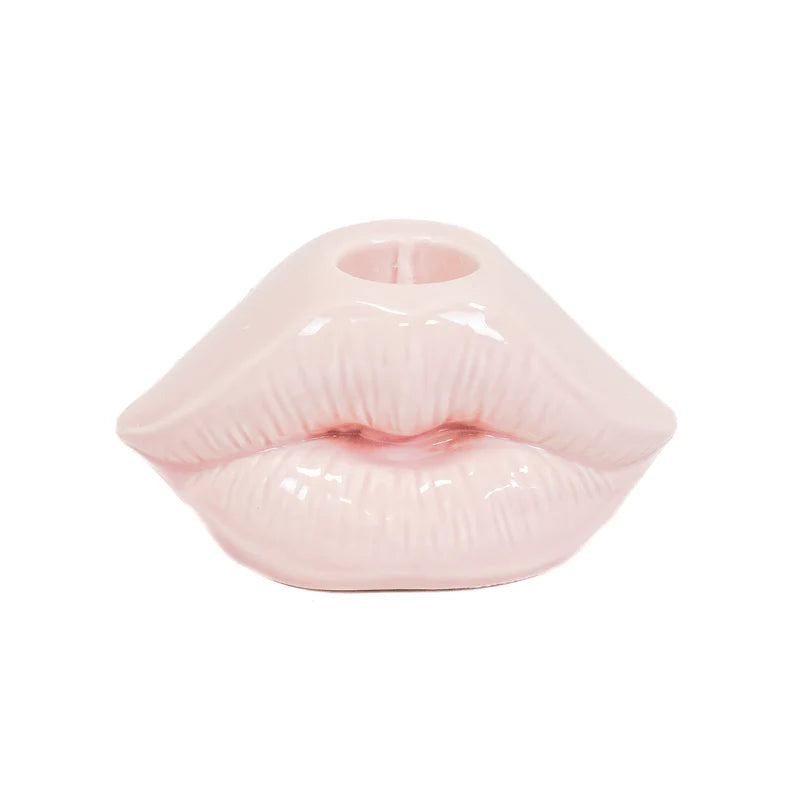 Kandelaar Lip - licht roze