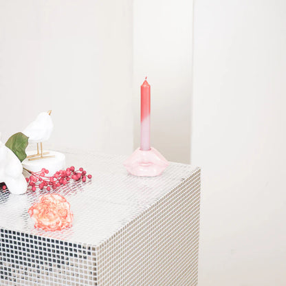 Kandelaar Lip - licht roze