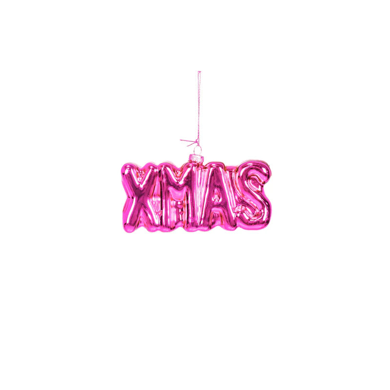 Kersthanger XMAS - roze