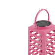 Lamp- Lantaarn/ Windlicht Solar - Roze
