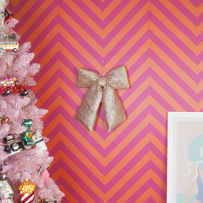 Kerstdecoratie Strik - goud
