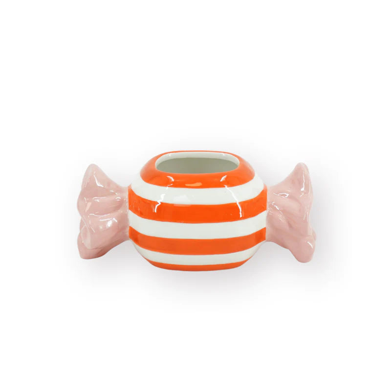 Pot Dolomiet - Roze/Oranje - 12.5x6x6 cm