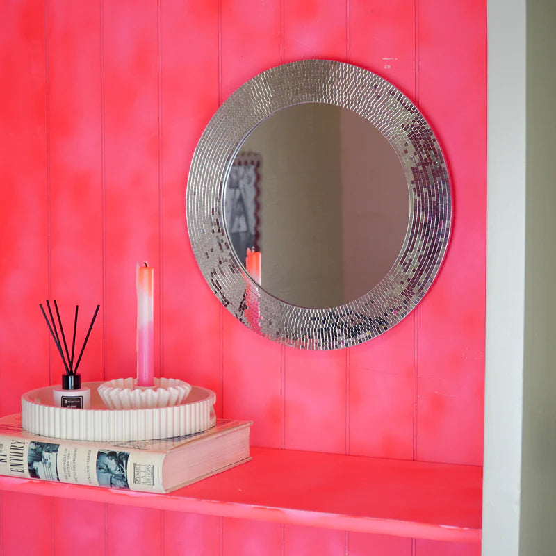 Wandspiegel Discosteentjes