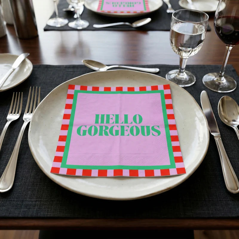 Servetten Hello Georgeous