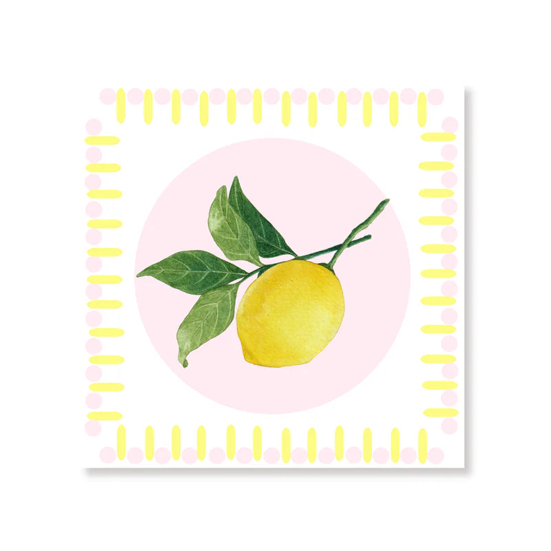 Servetten Lemon