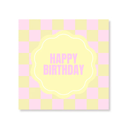 Servetten - happy birthday