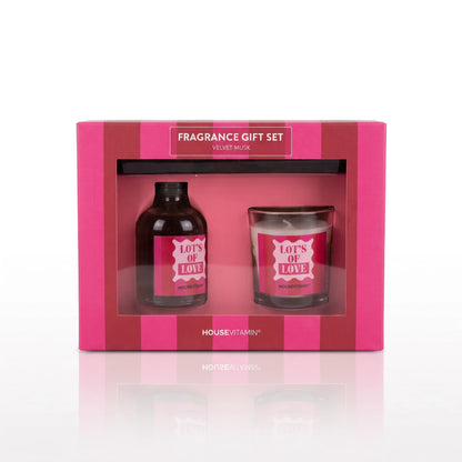 Geurcadeauset Lots Of Love - fluweel muskus