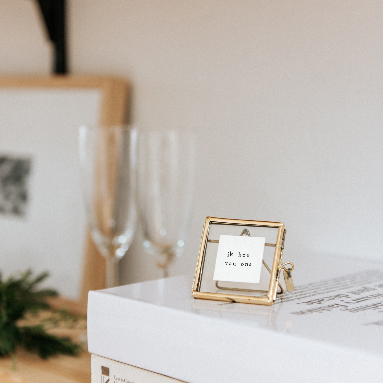 Mini Lijstje - ik hou van ons