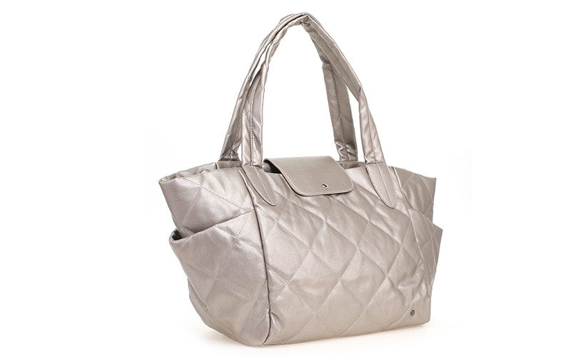 Metallic La Plata schoudertas / shopper