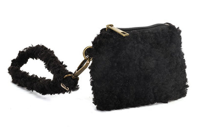 Black teddy portemonneetje Fien