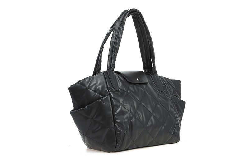 Black La Plata schoudertas / shopper