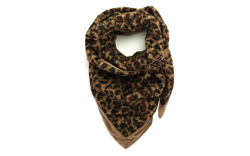 Camel panter La Parva sjaal