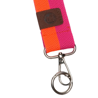 Telefoonkoord lot83 - roze/oranje