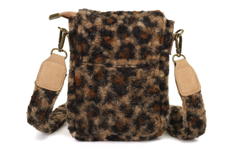 Panter camel teddy telefoontasje Elmen