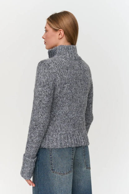 24C Knitted Vest - grijs