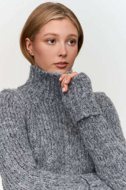 24C Knitted Vest - grijs