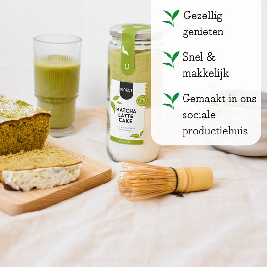 Pineut Matcha Latte Cake Pot