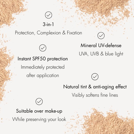 Marc Inbane - tinted SPF50 powder