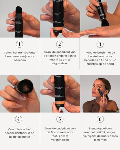Marc Inbane - tinted SPF50 powder