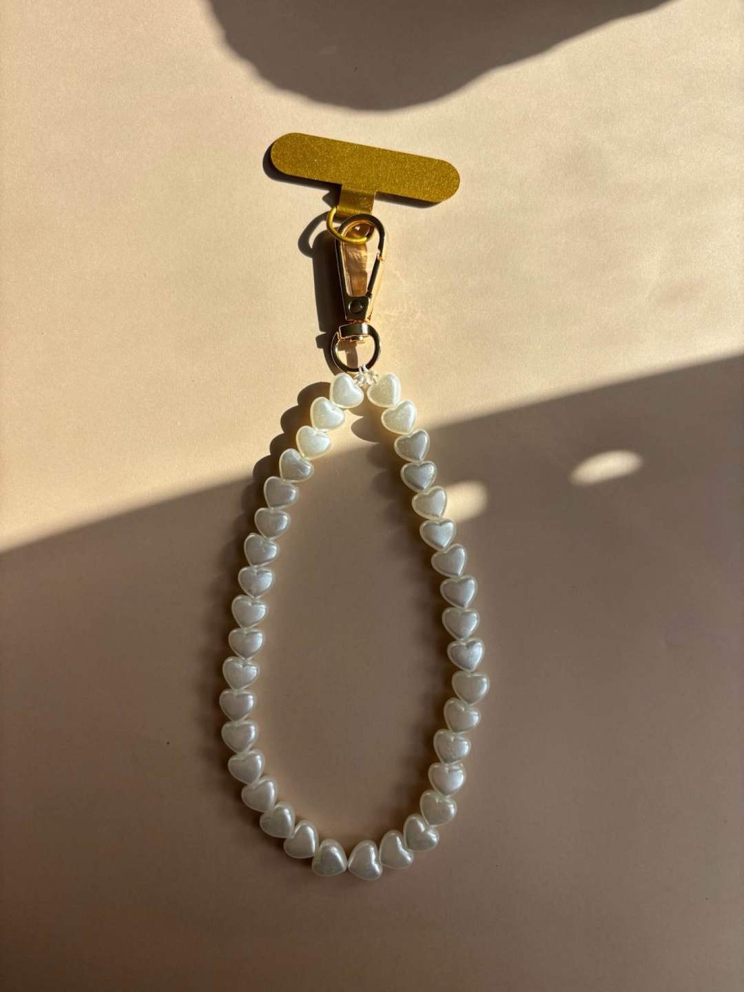 Telefoonkoord Alora - pearl
