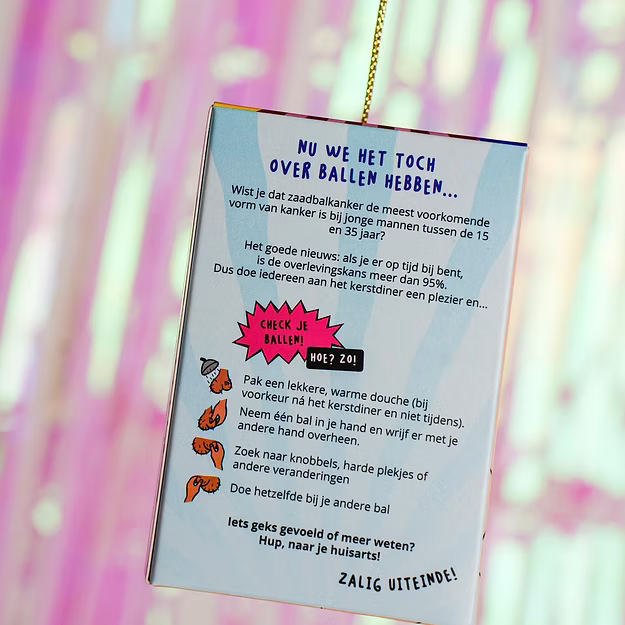 Kerstbal - balzakken