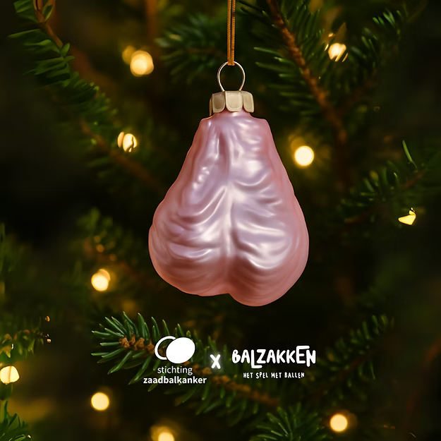 Kerstbal - balzakken