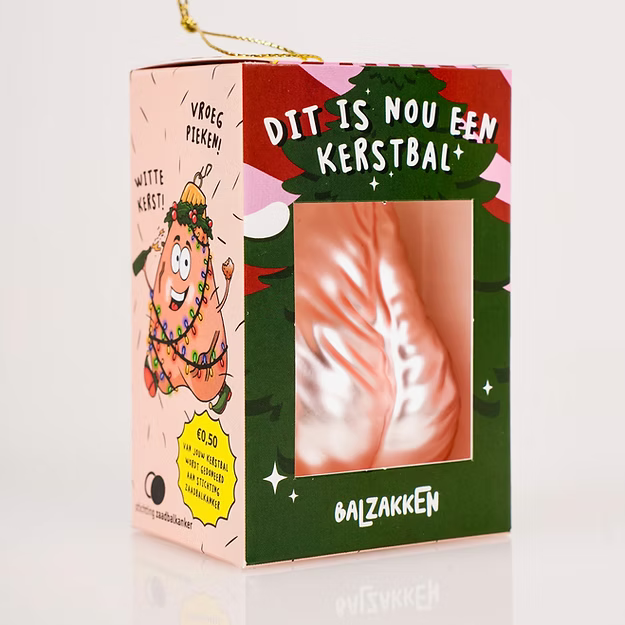 Kerstbal - balzakken