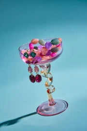 Fancy Stones - Burgundy mix