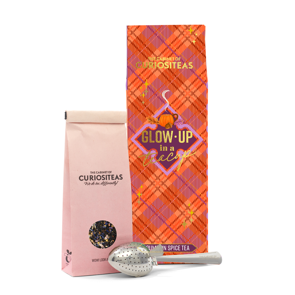Pumpkin Spice Tea Giftbox - tartan