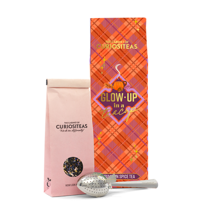 Pumpkin Spice Tea Giftbox - tartan