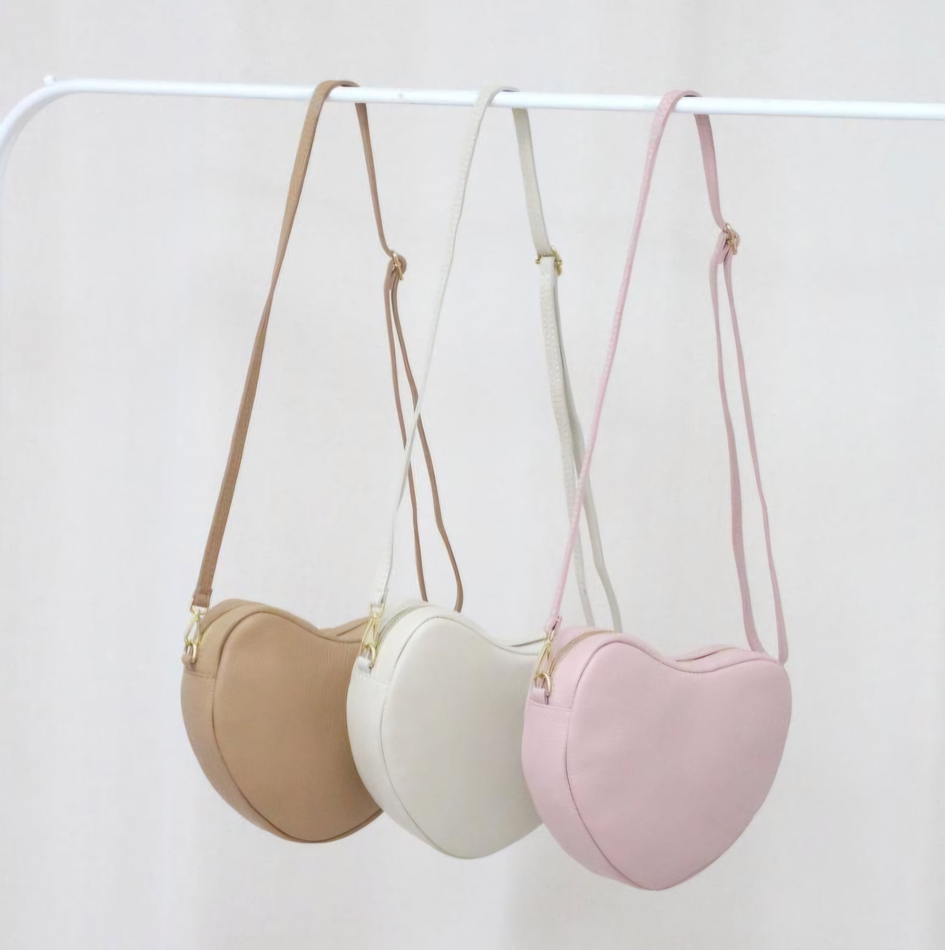 Tasje Heartbeat - roze