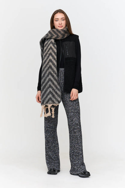 24C Teddy Bodywarmer - zwart