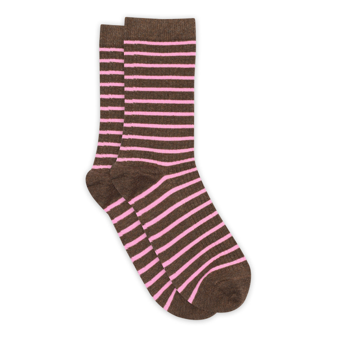 Mp Sokken Lydia - bruin/roze
