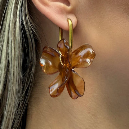 Oorbellen Dazzling Leaves