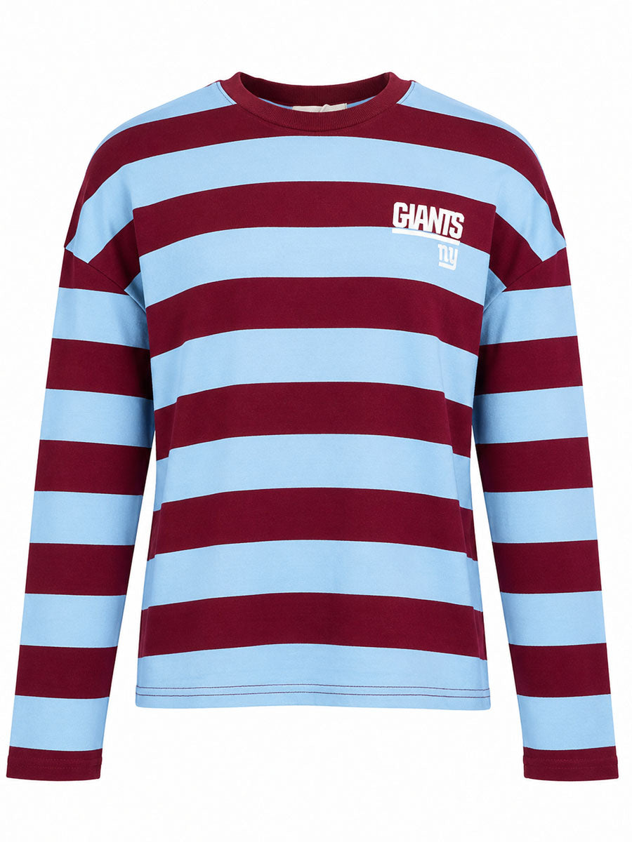 Longsleeve Zenna - blauw/rood