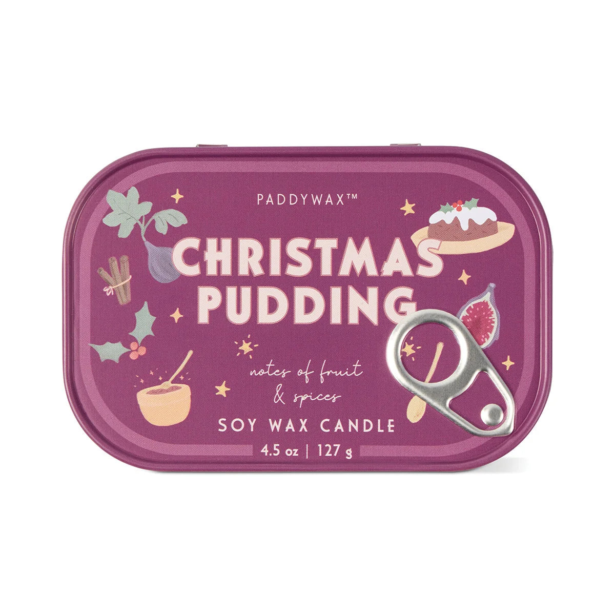 Bistro Kaars In Blikje- christmas pudding
