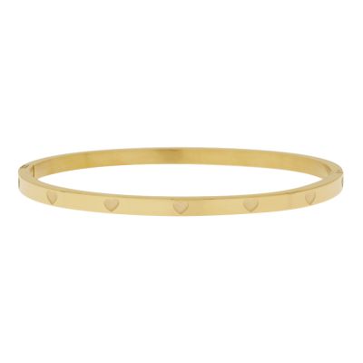 Bangle Bracelet Hearts