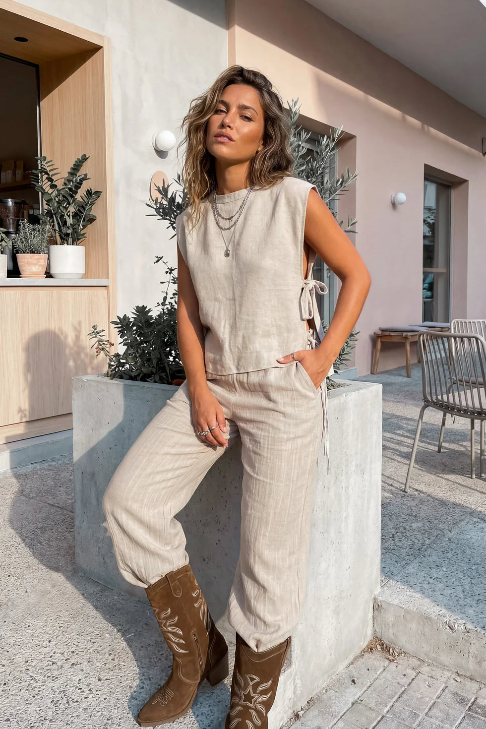 Mw Ellis Pants - sand