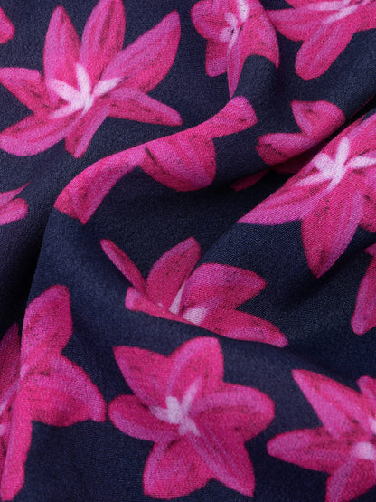 Ydence Blouse Alyssa - navy flower