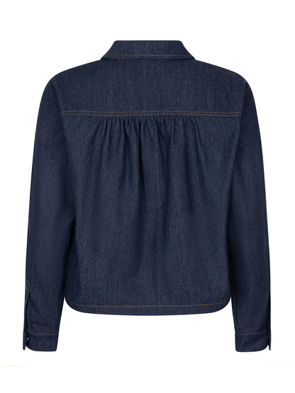 Ydence Blouse Dima -dark denim