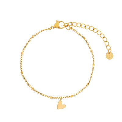 Armbandje Charm Tilted Heart
