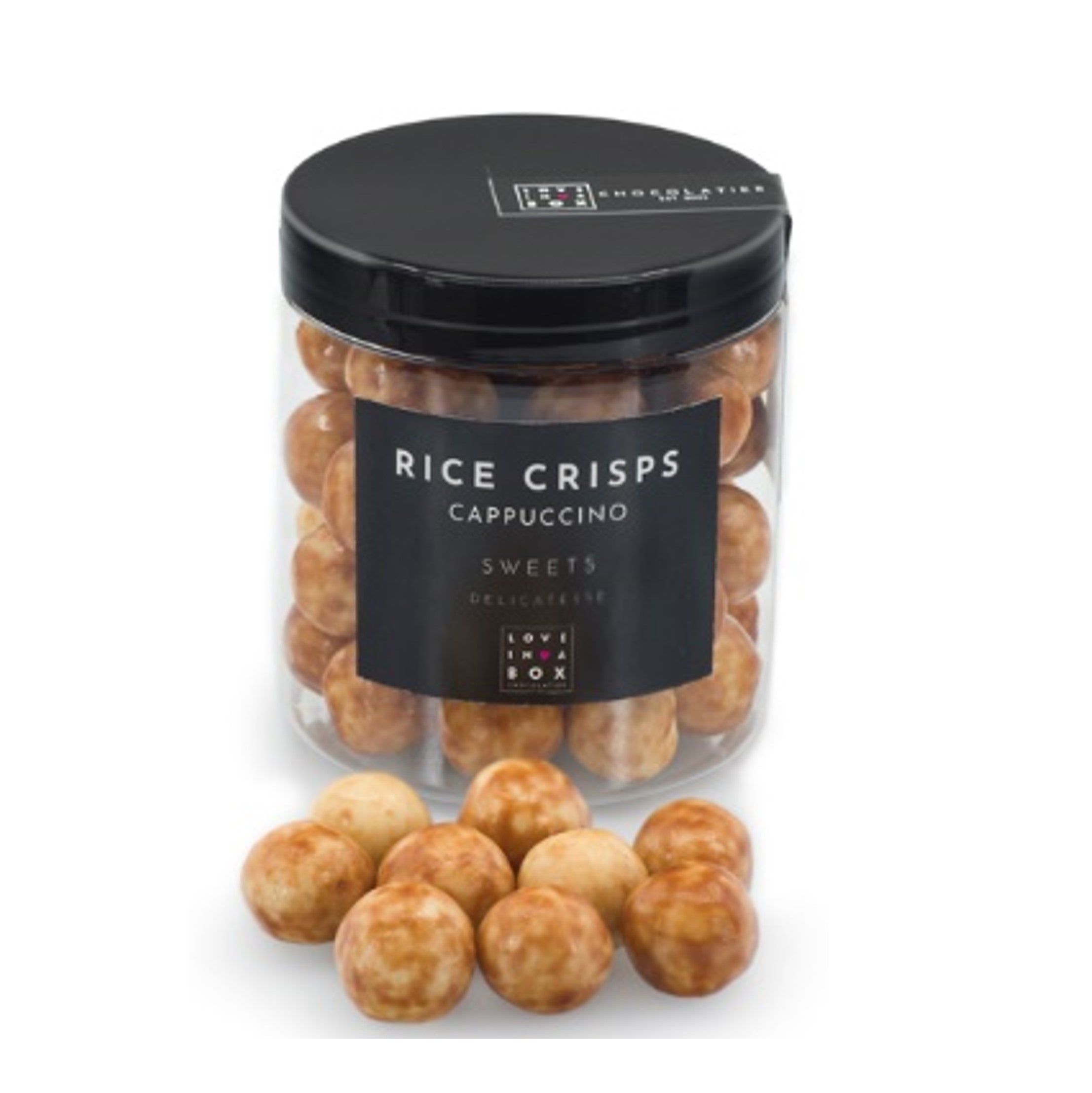 Chocolade Rice Crisps Cappuccino – 125g