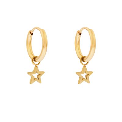 Oorbellen Open Star