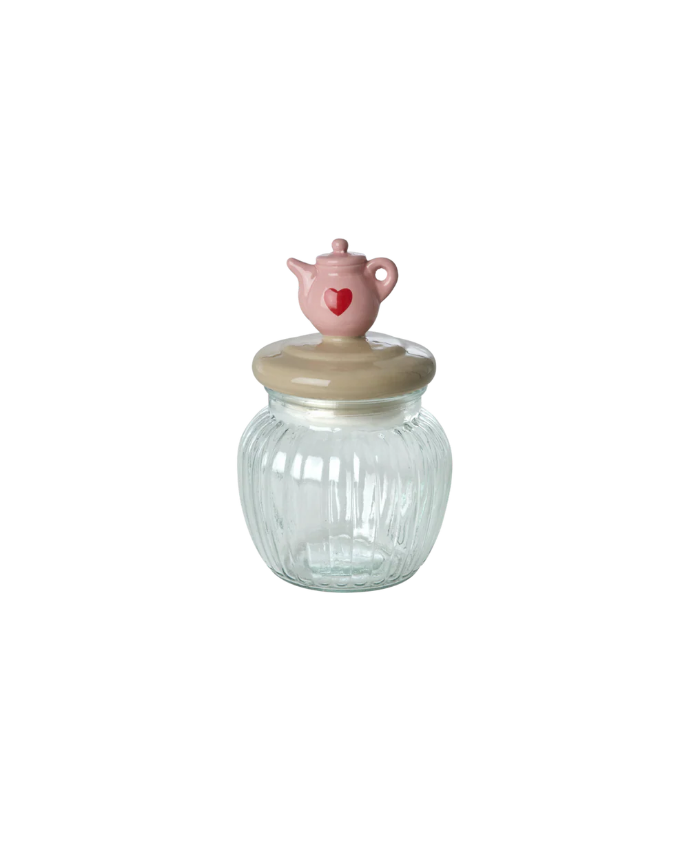 Glazen pot Rice - Theepot