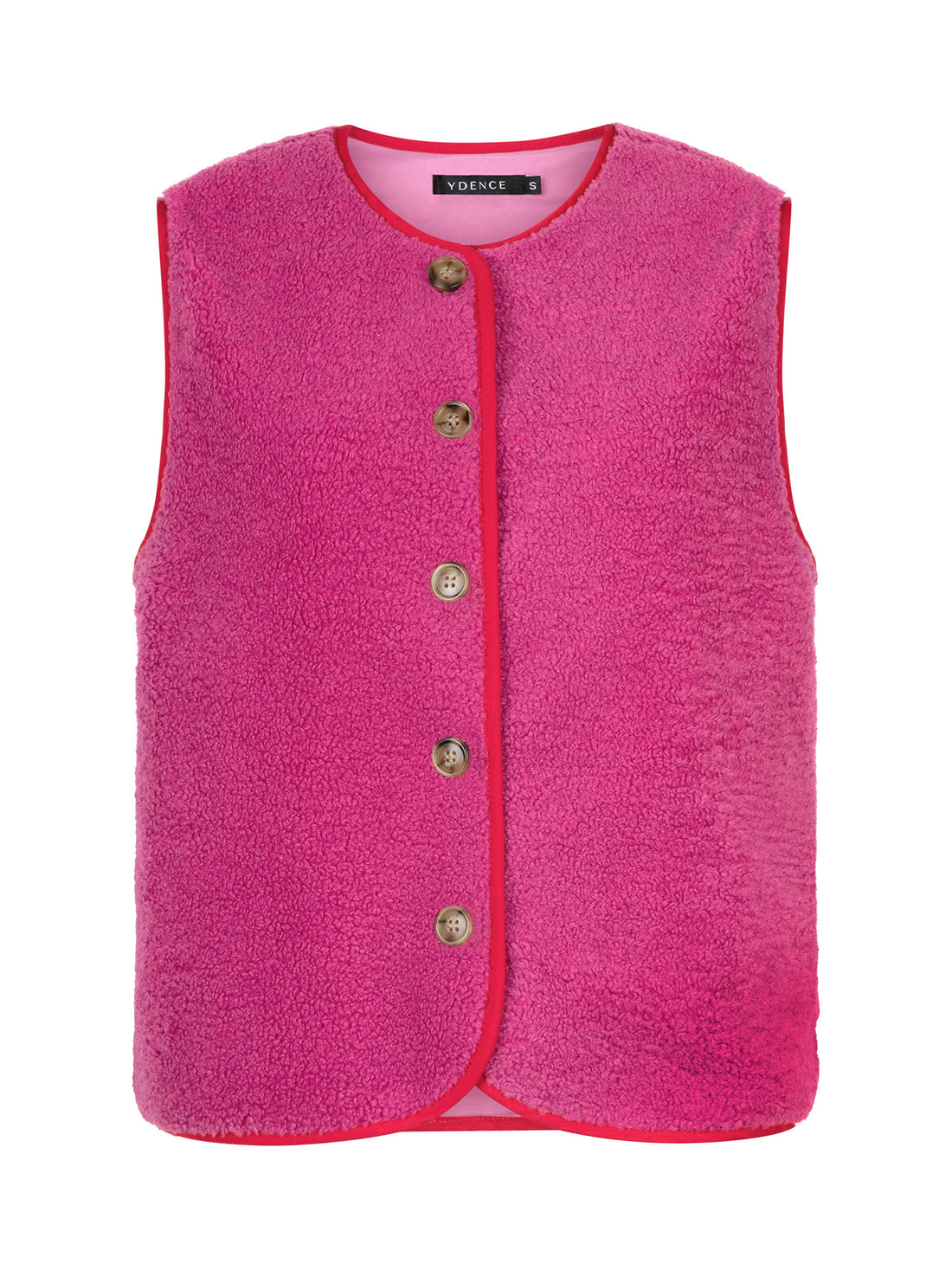 Ydence Gilet Puck - fuchsia purple