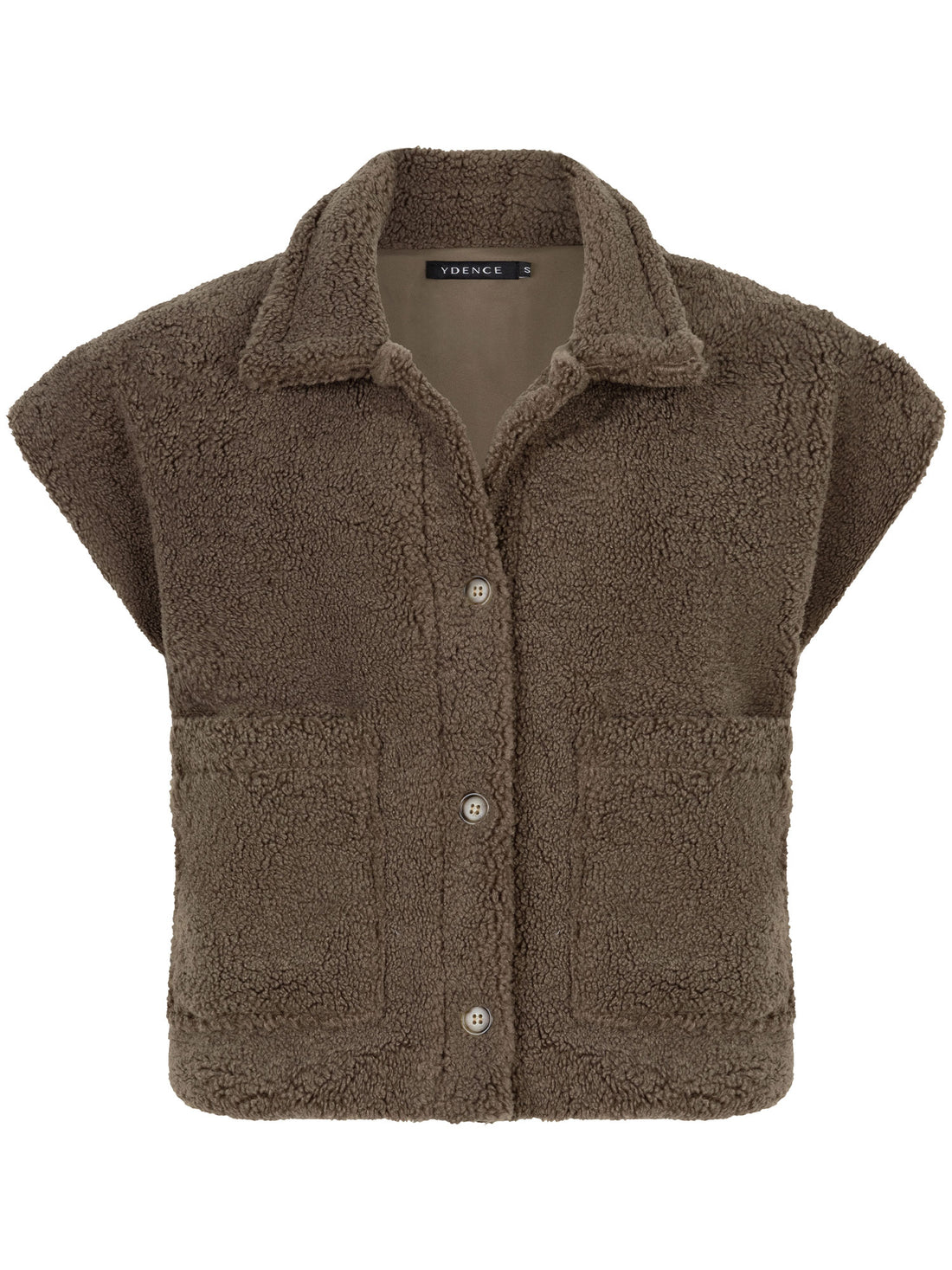 Ydence Gilet Rejou  - mud