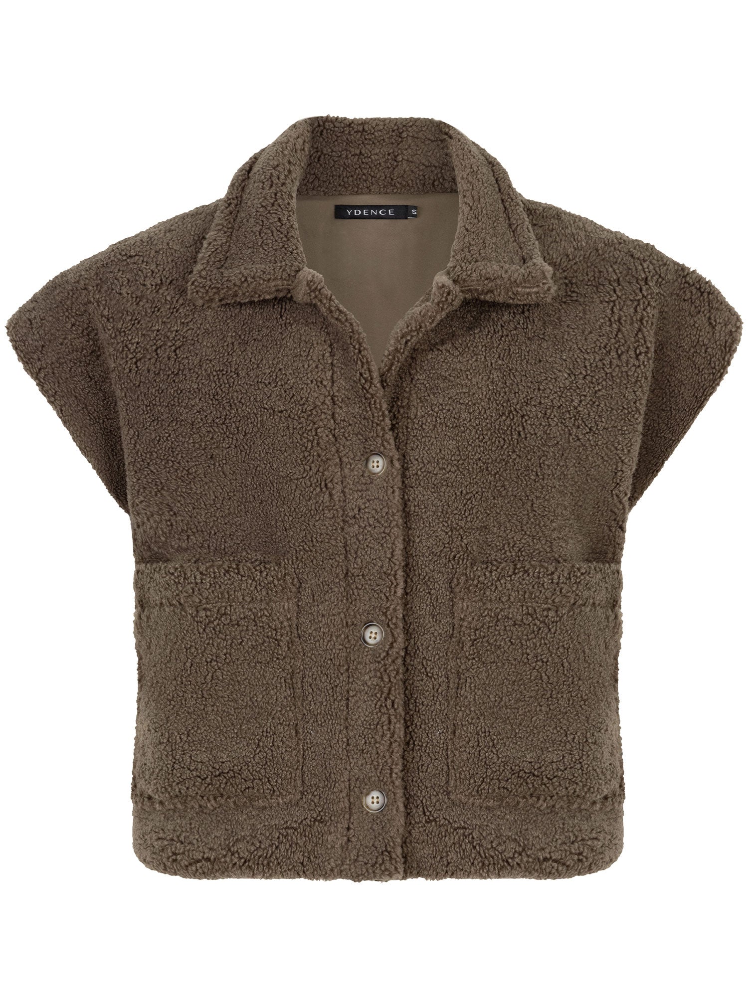 Ydence Gilet Rejou  - mud