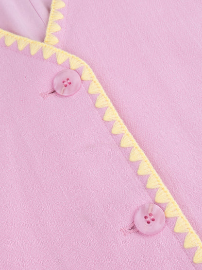 Gilet Billie - lavendel/pink